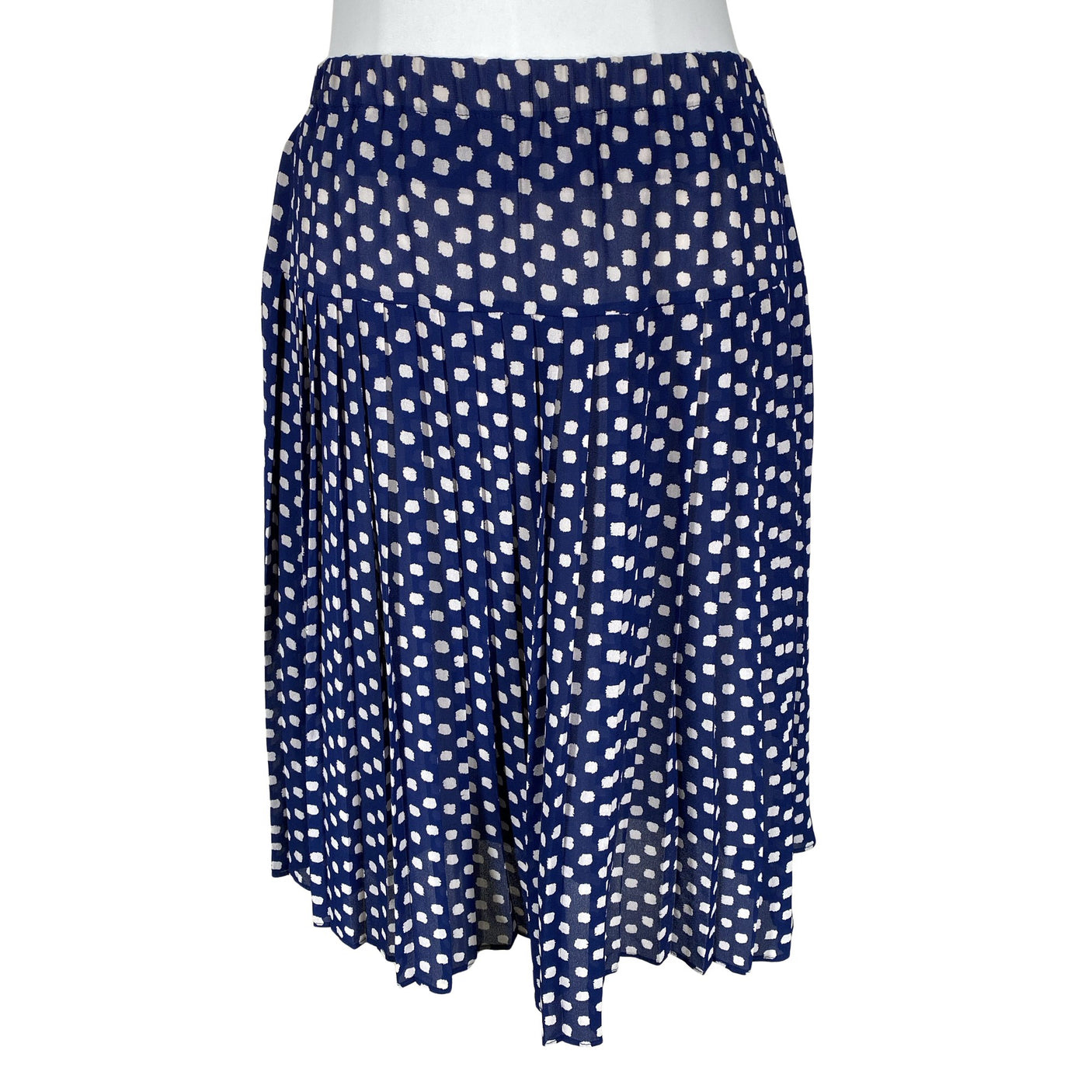 Unisex Amis - Pleated skirt, size 38 - Blue (1)