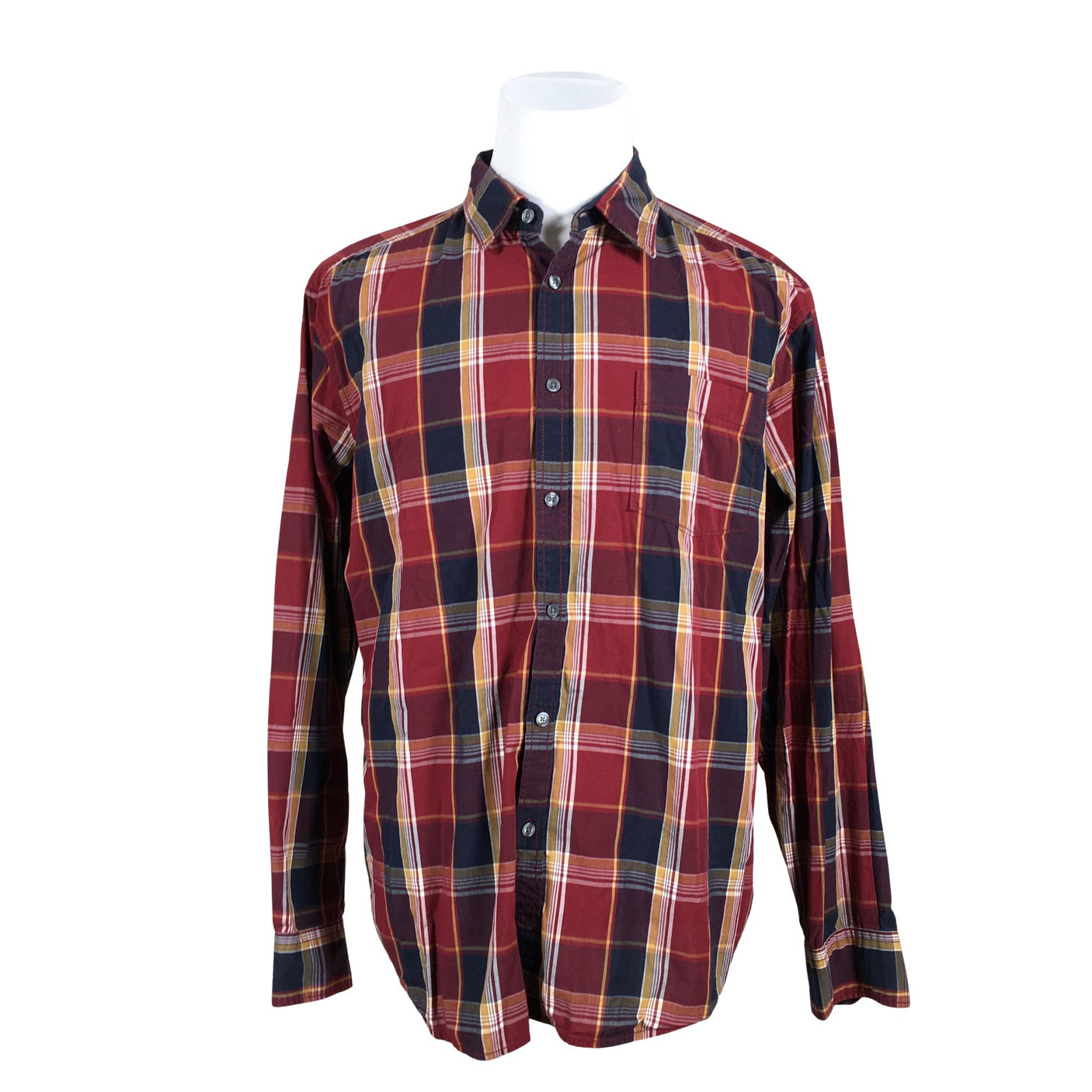 Unisex Esprit - Collared shirt, size XXL - Red (1)