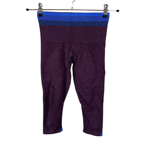 Unisex LNDR - Sports capri pants, size 36 - Wine red (1)