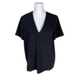Unisex Samsoe&Samsoe - Short-sleeved blouse, size 38 - Black ()