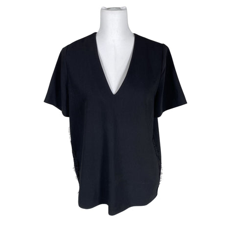 Unisex Samsoe&Samsoe - Short-sleeved blouse, size 38 - Black ()