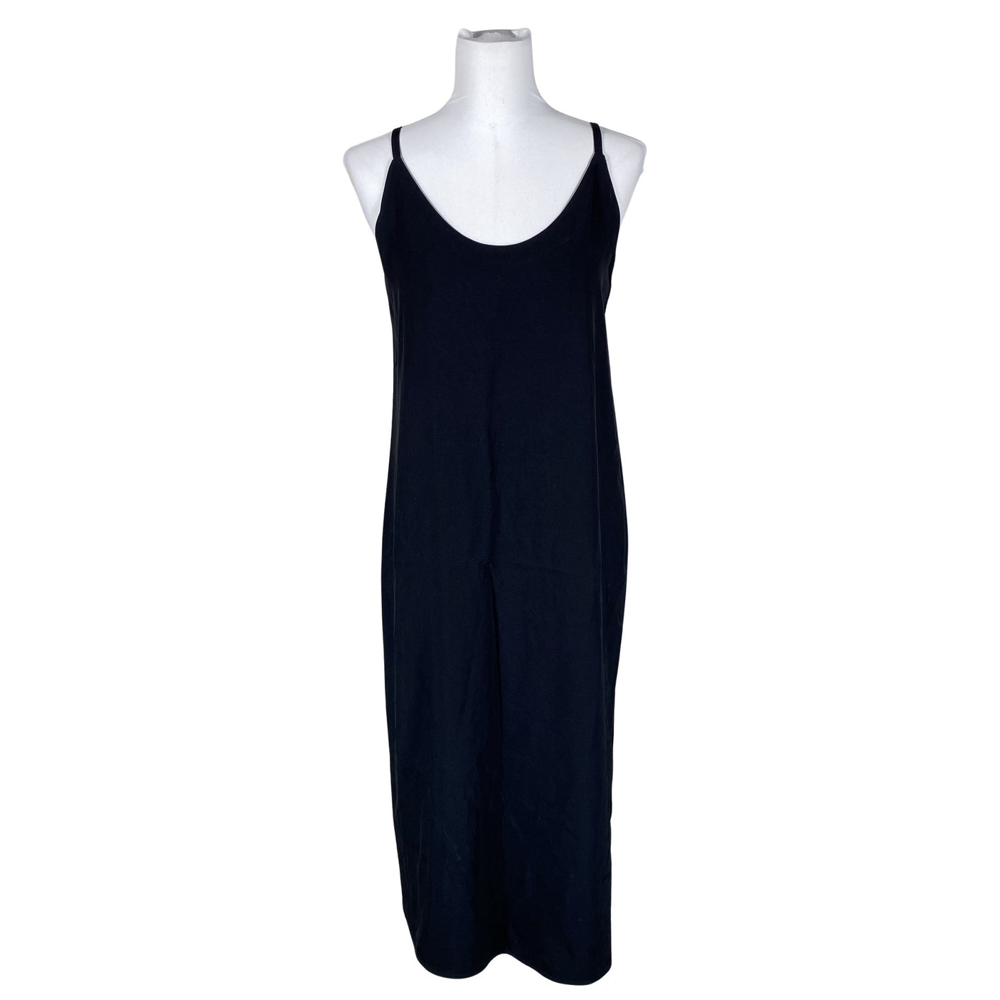 Unisex Everlane - Schiffon dress, size 36 - Black (1)