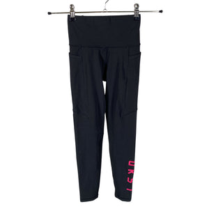 Unisex LSKD - Sports capri pants, size 32 - Black (1)