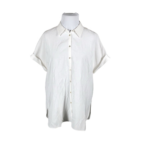 Unisex Your Face - Short-sleeved blouse, size 42 - White ()