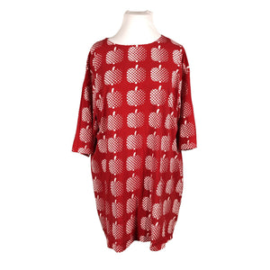 Unisex Finlayson - Tricot dress, size 44 - Red (1)