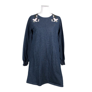 Unisex NOSH - Tricot dress, size 38 - Blue (1)