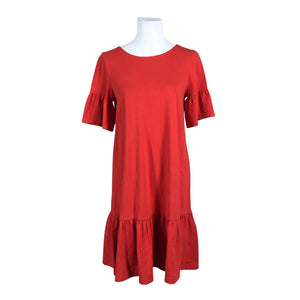 Unisex NOSH - Tricot dress, size 36 - Red (1)