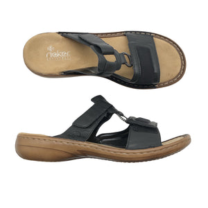 Unisex Rieker - Sandals, size 40 - Black (1)