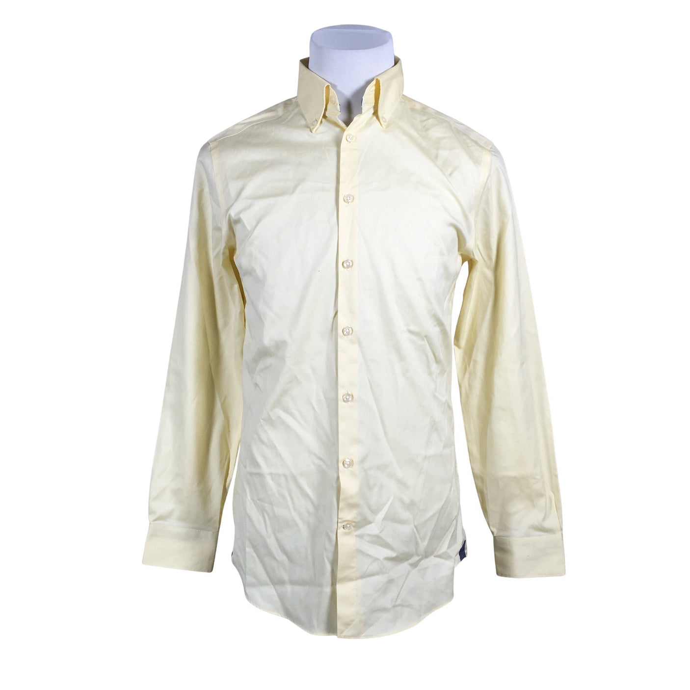 Unisex Charles Tyrwhitt - Collared shirt, size M - Yellow (1)