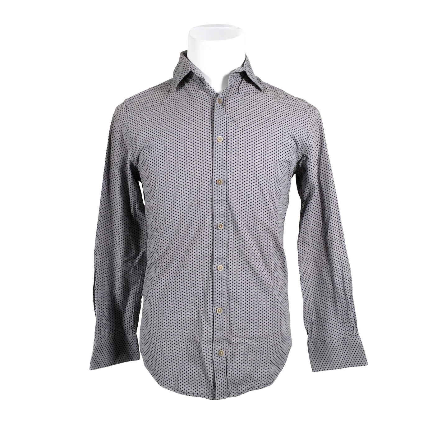 Unisex Charles Tyrwhitt - Collared shirt, size S - Gray (1)