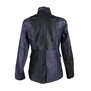 Unisex Adrian Jordan - Leather jacket, size 36 - Violet (2)