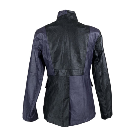 Unisex Adrian Jordan - Leather jacket, size 36 - Violet (2)