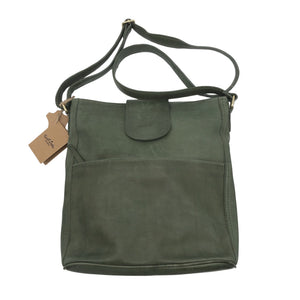 Unisex Gusti Leder - Shoulder bag, size Midi - Green (1)