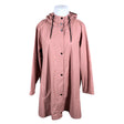 Unisex Zizzi - Rain jacket, size 54 - Light pink ()