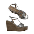 Unisex Unisa - Wedge sandals, size 38 - Silver ()