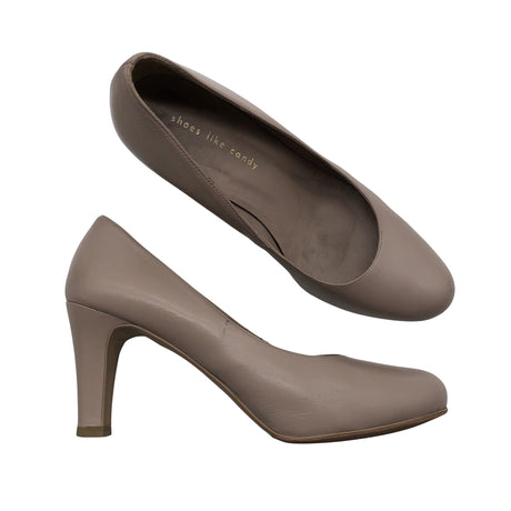 Unisex Shoes like candy - High heels, size 37 - Light pink ()