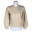 Unisex Ganni - Sweatshirt, size 36 - Beige ()