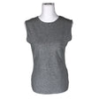 Unisex Bitte Kai Rand - Tricot tank top, size 40 - Gray ()