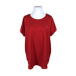 Unisex Zizzi - Sports shirt, short sleeve, size 44 - Red ()