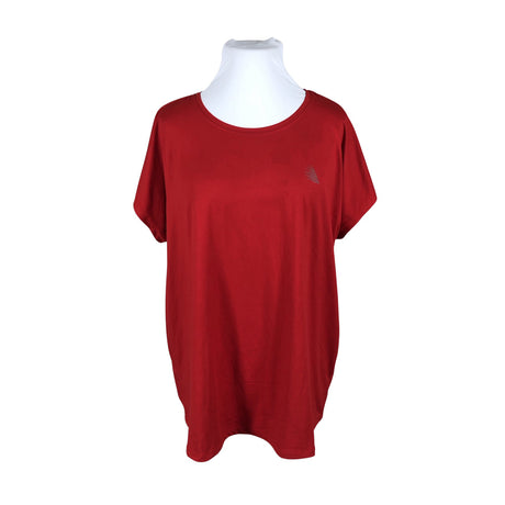 Unisex Zizzi - Sports shirt, short sleeve, size 44 - Red ()