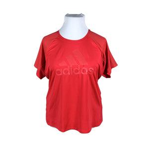 Unisex Adidas - Sports shirt, short sleeve, size 42 - Pink (1)