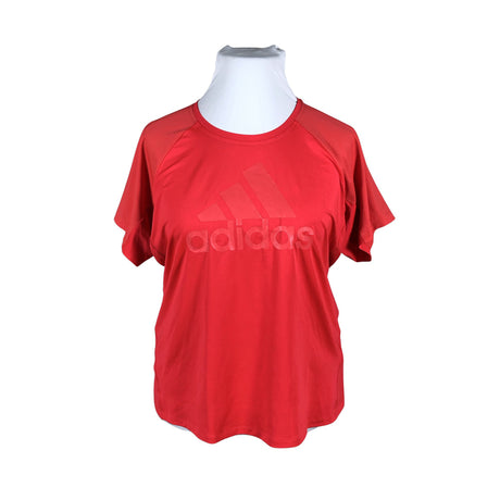 Unisex Adidas - Sports shirt, short sleeve, size 42 - Pink ()