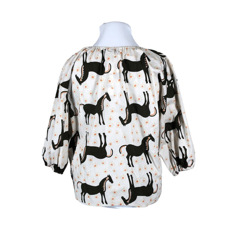 Unisex Marimekko - Blouse, size 46 - Beige (2)