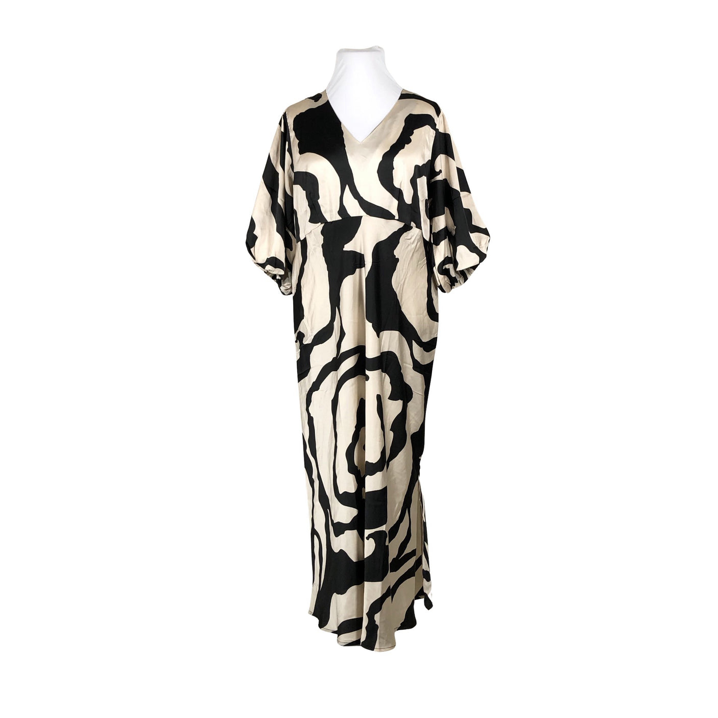 Unisex Capri collection - Schiffon dress, size 44 - Beige (1)