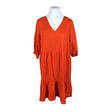 Unisex Cream - Dress, size 44 - Red ()