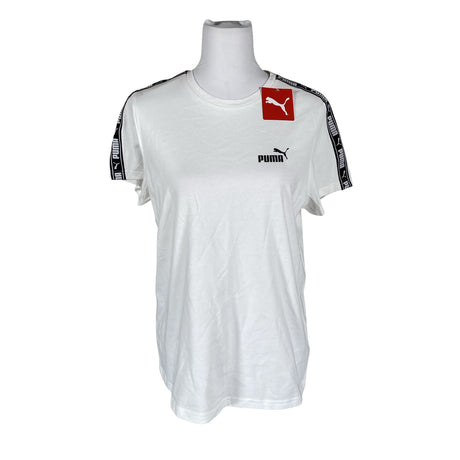 Unisex Puma - Sports shirt, short sleeve, size 40 - White ()