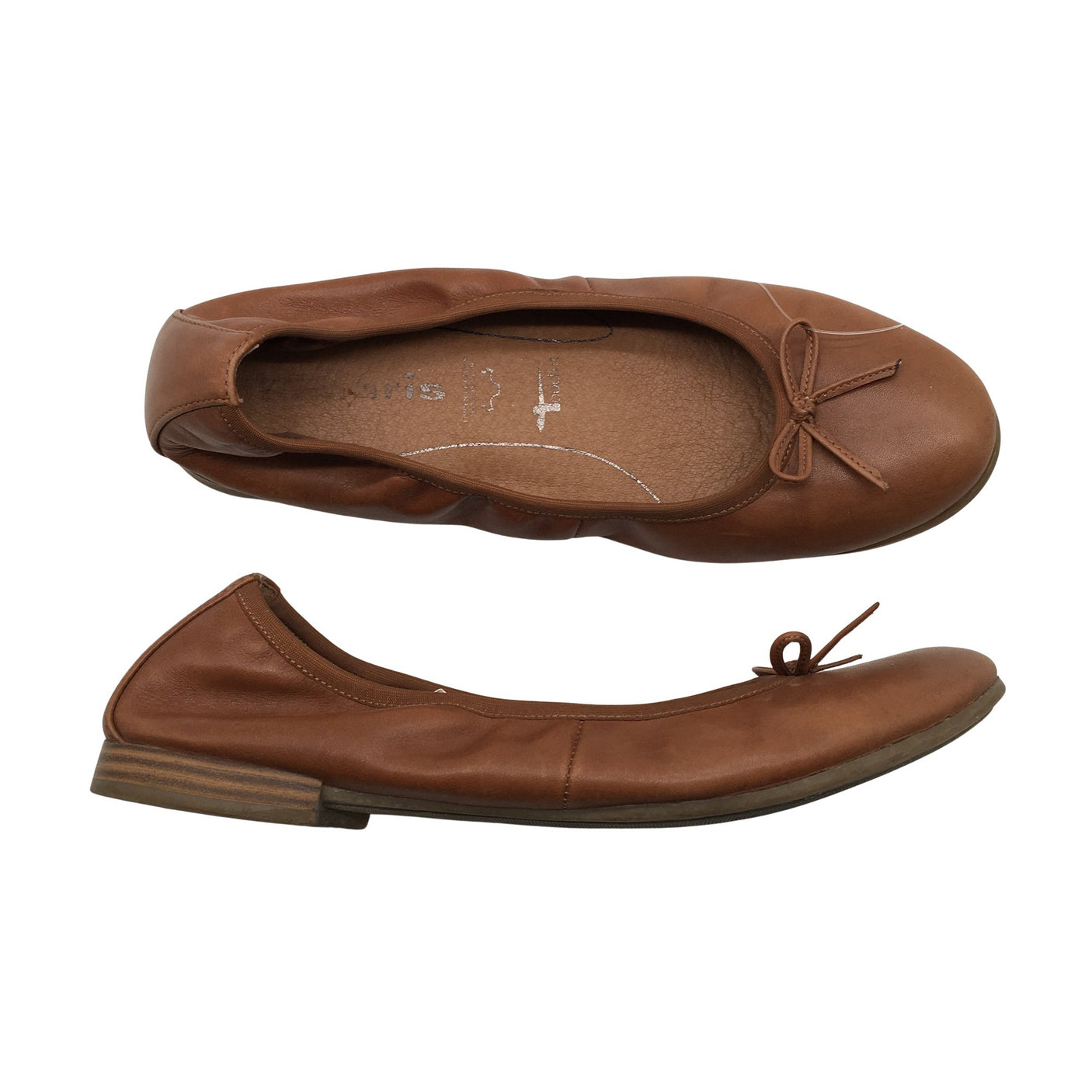 Unisex Tamaris - Ballerinas, size 38 - Brown (1)