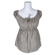 Unisex Bypias - Short-sleeved blouse, size 36 - Beige ()