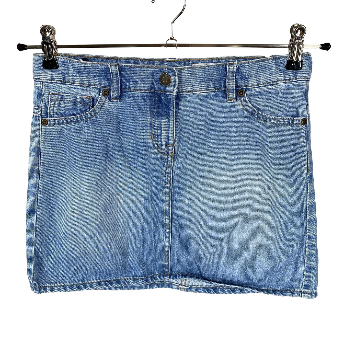Unisex Polarn O. Pyret - Denim skirt, size 146 - 152 - Light pink (1)