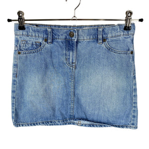 Unisex Polarn O. Pyret - Denim skirt, size 146 - 152 - Light pink (1)