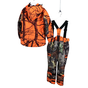 Unisex Genzo - Winter jacket, size 128 - 134 - Orange (2)