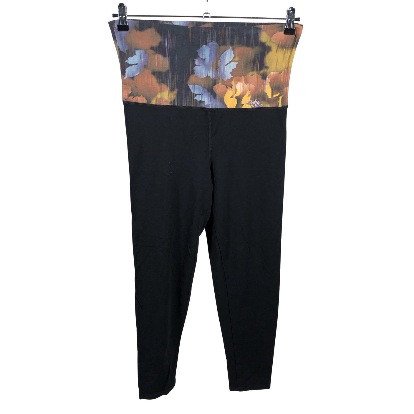 Unisex Mandala - Sports capri pants, size 42 - Black (1)