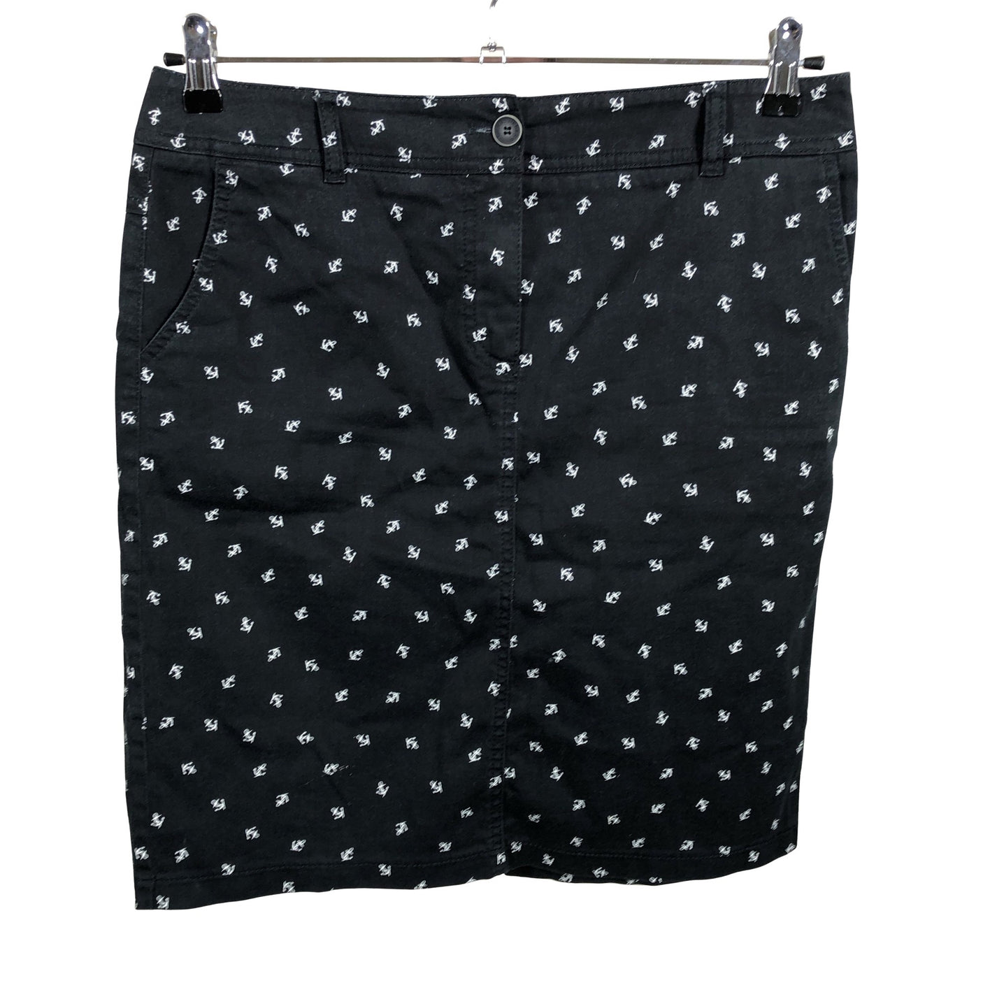 Unisex Gerry Weber - Fabric skirt, size 40 - Blue (1)