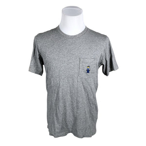 Unisex Uniqlo - T-shirt, size M - Gray (1)