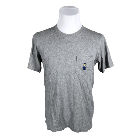 Unisex Uniqlo - T-shirt, size M - Gray ()