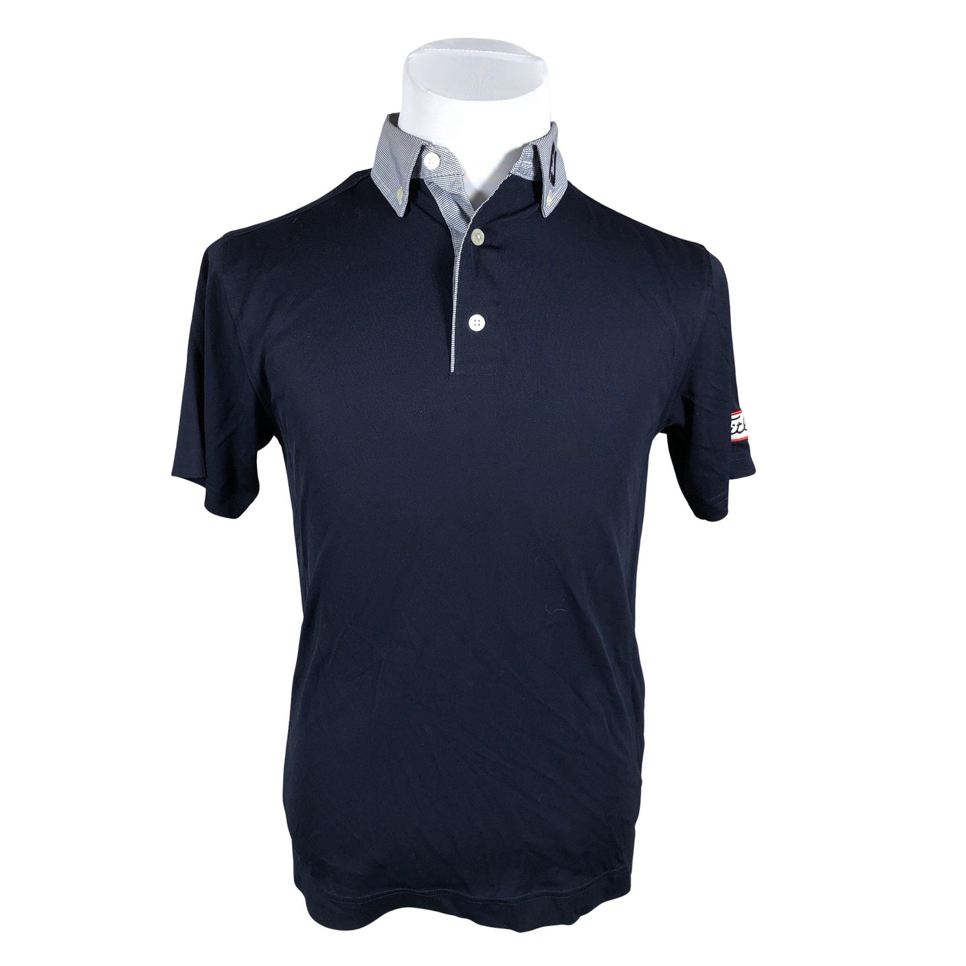 Unisex FootJoy - Sports shirt, short sleeve, size S - Blue (1)