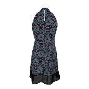 Unisex Your Face - Schiffon dress, size 38 - Black (2)