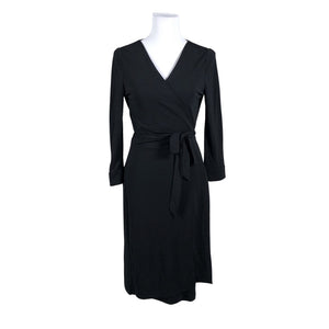 Unisex Diane von Furstenberg - Tricot dress, size 36 - Black (1)