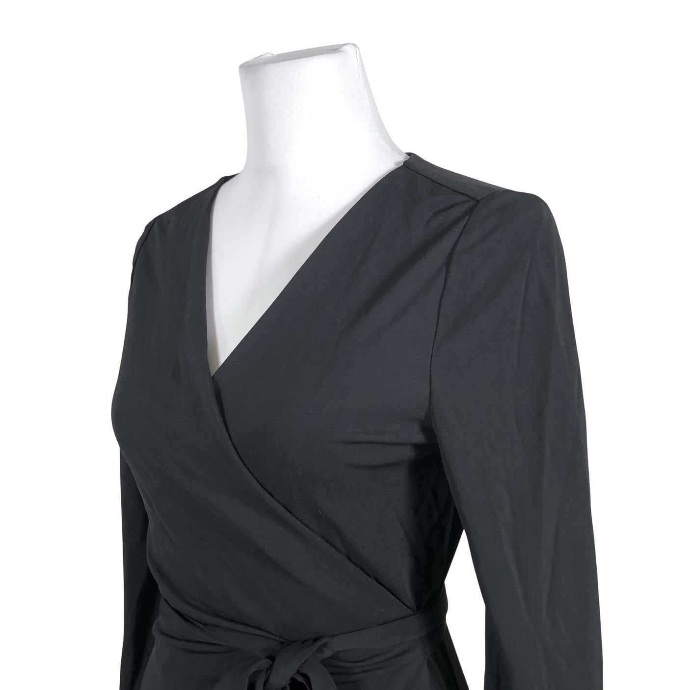 Unisex Diane von Furstenberg - Tricot dress, size 36 - Black (2)