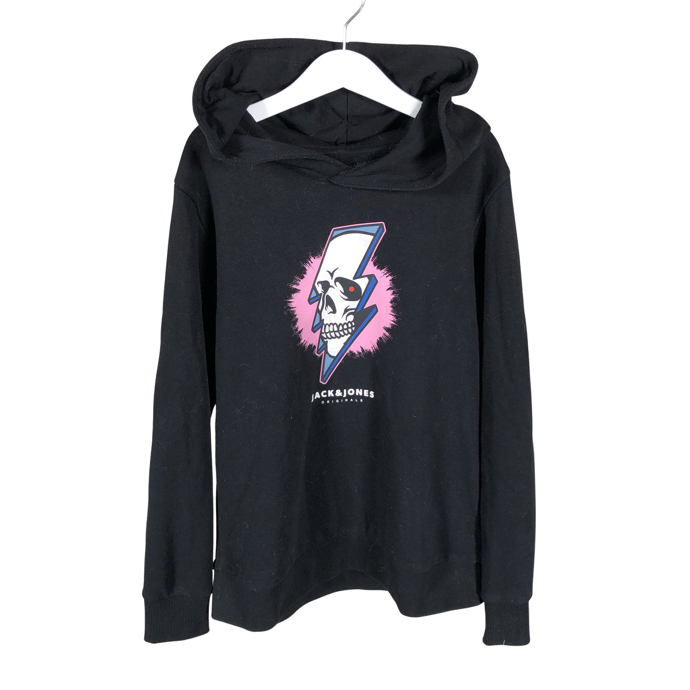 Unisex Jack & Jones - Hoodie, size 146 - 152 - Black (1)