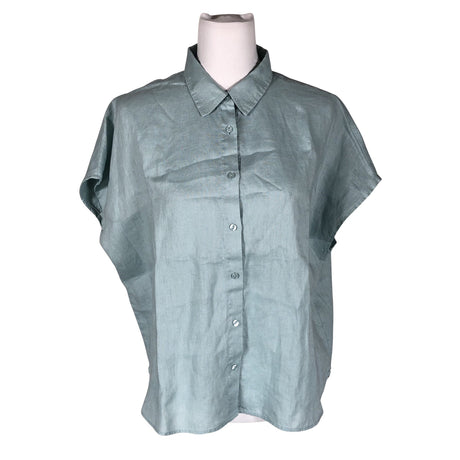 Unisex Essentials by Stockmann - Short-sleeved blouse, size 40 - Light blue ()