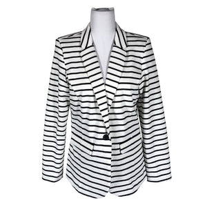 Unisex Fransa - Sweat jacket, size 40 - White (1)