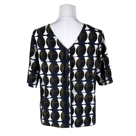 Unisex Sisley - Short-sleeved blouse, size 36 - Blue (2)