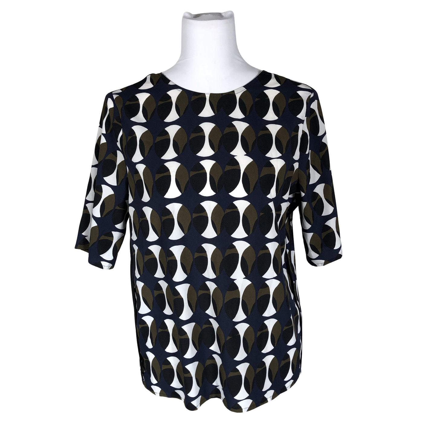 Unisex Sisley - Short-sleeved blouse, size 36 - Blue (1)