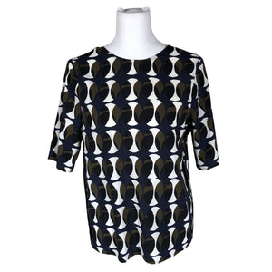 Unisex Sisley - Short-sleeved blouse, size 36 - Blue (1)