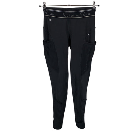 Unisex QHP - Sports trousers, size 36 - Black ()